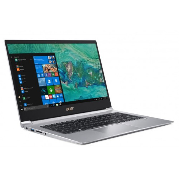 Acer Swift SF314-55G 14 FHD Laptop showcasing sleek design and specifications