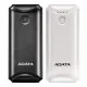 ADATA P5000 power bank with 5000mAh capacity, perfect for charging smartphones and devices on the go.