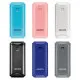 ADATA P5000 power bank with 5000mAh capacity, perfect for charging smartphones and devices on the go.
