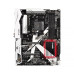 Asrock X370 Killer SLI AMD motherboard showcasing its features and connectivity options for gamers