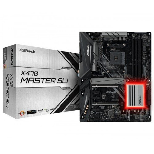 ASRock X470 Master SLI ATX AM4 AMD Motherboard 2026 jessore bd