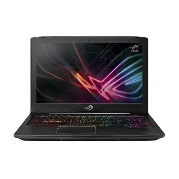 Asus ROG Strix GL503GE Hero Edition gaming laptop showcasing its sleek design and features