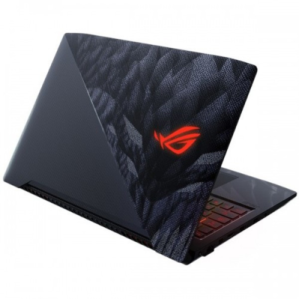 Asus ROG Strix GL503GE gaming laptop featuring Core i7 and 4GB graphics in a stylish design