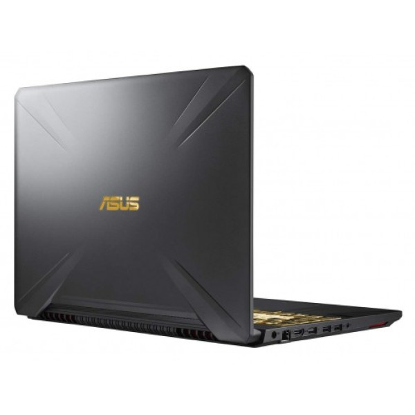 Asus Tuf FX505GM Core i5 gaming laptop showcasing GTX 1060 graphics performance and design