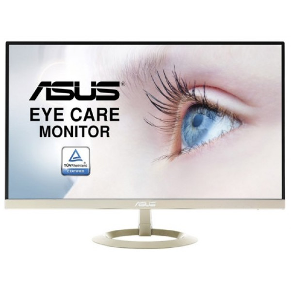ASUS VZ27AQ 27 inch WQHD monitor displaying vibrant colors and features, perfect for eye care and productivity.