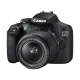 Canon EOS 1500D Camera Body with EF S18-55 IS II Lens