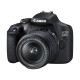Canon EOS 1500D Camera Body with EF S18-55 IS II Lens