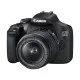 Canon EOS 1500D Camera Body with EF S18-55 IS II Lens
