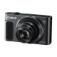 Canon PowerShot SX620 HS Black Digital Camera showcasing its sleek design and features