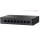 Cisco SF95D 08 8 Port 10/100 Desktop Switch showcasing multiple ports and compact design for efficient networking
