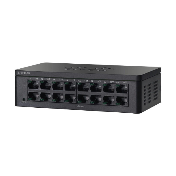 Cisco SF95D 16 Port 10/100 Desktop Switch for reliable networking solutions in Jashore, Bangladesh.