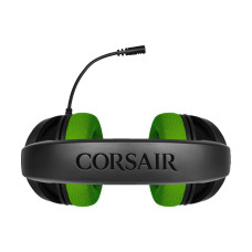 Corsair HS35 Wired Black Stereo Gaming Headset-Green