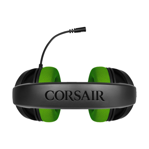Corsair HS35 Wired Black Stereo Gaming Headset-Green 2026 jessore bd