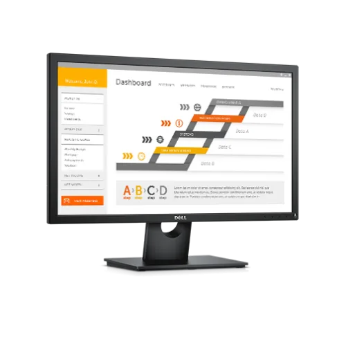 Dell E2417H 24 WLED LCD Monitor showcasing sleek design and vibrant display