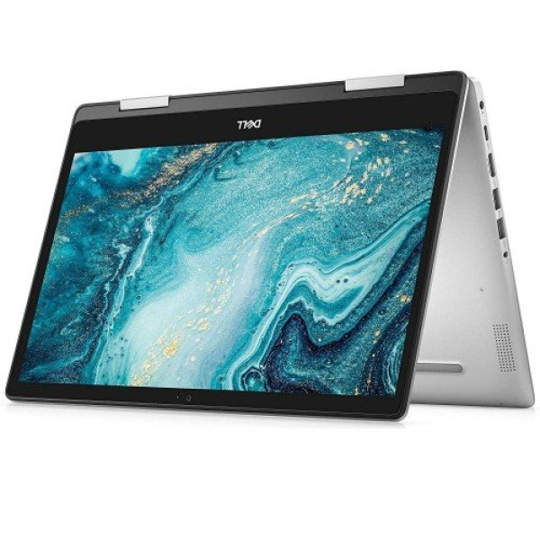 Dell Inspiron 14 2 in 1 laptop showcasing its sleek design and touch display