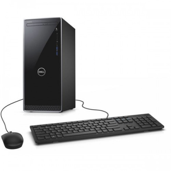 Dell Inspiron 3670 Mid Tower Desktop featuring 9th Gen Core i3 processor, perfect for daily computing tasks.