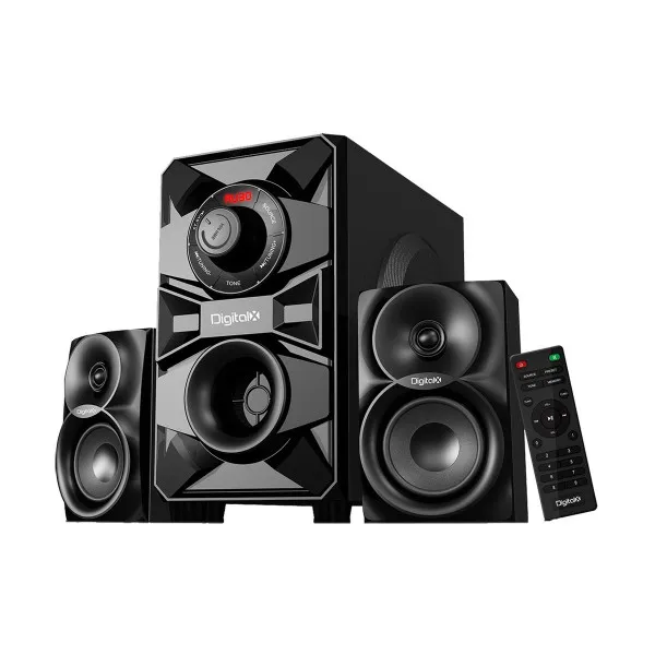 Digital X X-F934BT 2:1 Bluetooth Black Speaker 2026 jessore bd