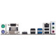 Gigabyte GA H110M M.2 DDR4 motherboard showcasing its design and features for high-performance computing