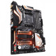 Gigabyte X470 AORUS GAMING 5 WIFI motherboard showcasing its ports and design for high-performance gaming