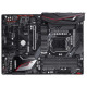 Close-up view of Gigabyte Z390 GAMING X ATX motherboard showcasing features for high-performance gaming