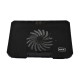 Havit F2030 Laptop Cooler displayed on a desk with a laptop, showcasing its design and cooling capabilities