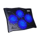 Havit F2063A Laptop Cooler displayed on a desk showing its sleek design and cooling fans