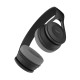 Havit HV H2262D wired stereo headphones in black color displayed on a table