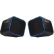 Havit SK473 USB 2.0 Speaker in black and blue color showcasing its sleek design and features