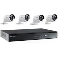 Hikvision DS-7204HVI-SV 04 Channel Analog kit DVR With 4 Camera