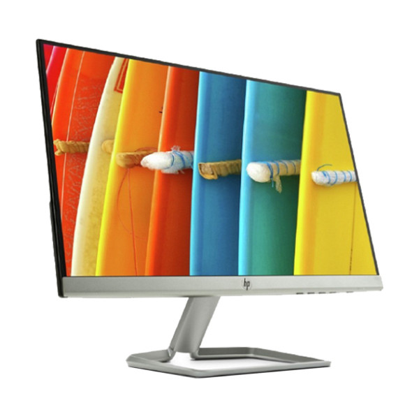 HP 22f IPS Anti-Glare Full-HD monitor showcasing vibrant display and design, perfect for home and office use.