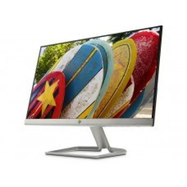 HP 22fw 21.5” Ultra Slim Monitor showcasing vibrant visuals and modern design, ideal for home and office use.
