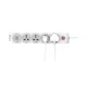 Huntkey SZN507 Four Socket With USB And Child Protection Black PowerStrip