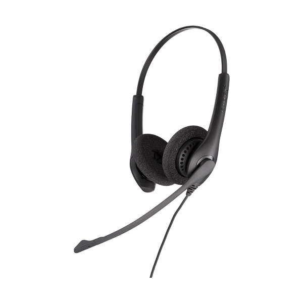 Jabra BIZ 1500 Mono USB corded headset showcasing its design and features for users