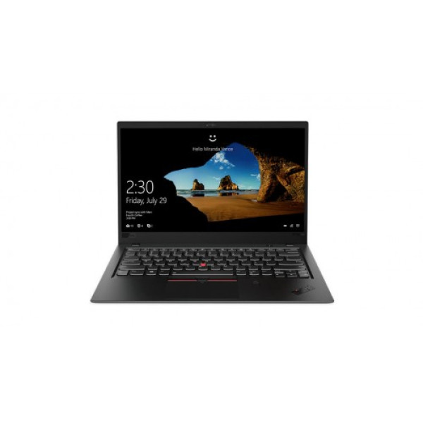 Lenovo ThinkPad X1 Carbon 8th Gen laptop showcasing sleek design and powerful performance features