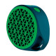 Logitech X50 Mobile Boombox in green color showcasing its sleek design and portability