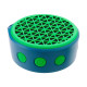 Logitech X50 Mobile Boombox in green color showcasing its sleek design and portability