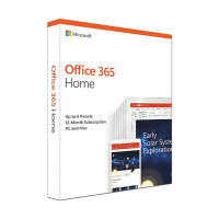 Microsoft Office 365 Home English APAC EM Subscr 6 User 1 Year Subscription Medialess P4
