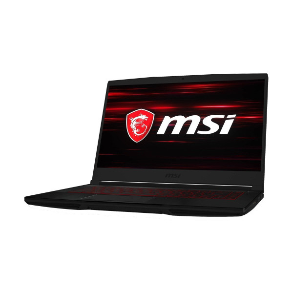 MSI GF63 8RC laptop showcasing powerful gaming performance with Intel Core i5 8300H processor