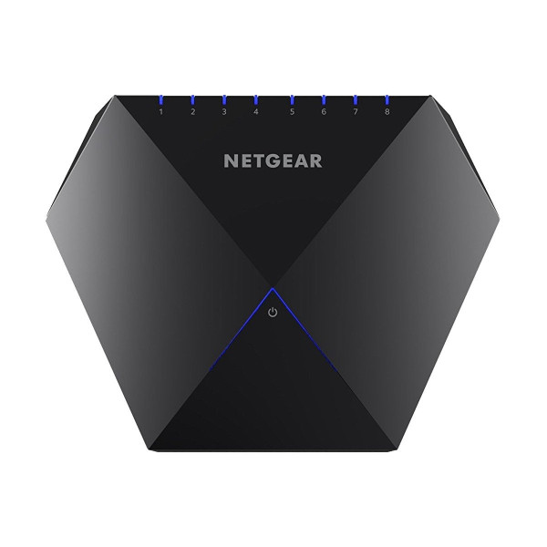 Netgear GS808E Nighthawk S8000 advanced 8 port gigabit switch for seamless gaming and 4K UHD streaming