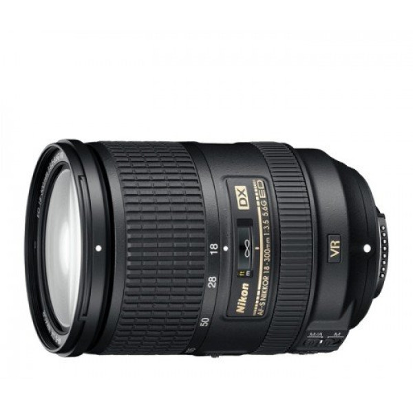 High-quality Nikon AF-S DX NIKKOR 18-300mm lens displayed at Unix Network in Jashore, Bangladesh.