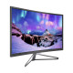 Philips 328C7QJSG 32 inch Full HD curved LCD monitor showcasing vibrant colors and sleek design for enhanced viewing experience