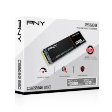 PNY CS2060 256GB M.2 2280 PCIe NVMe Gen3x2 SSD
