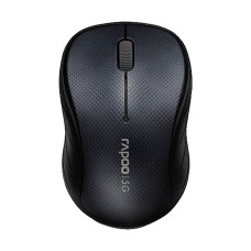 Rapoo 3000P Wireless Optical Black Mouse
