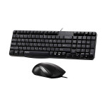 Rapoo N1820 Black USB Keyboard & Mouse Combo with Bangla 
