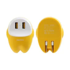 REMAX RP-U26 UK EVA Series Yellow Charger
