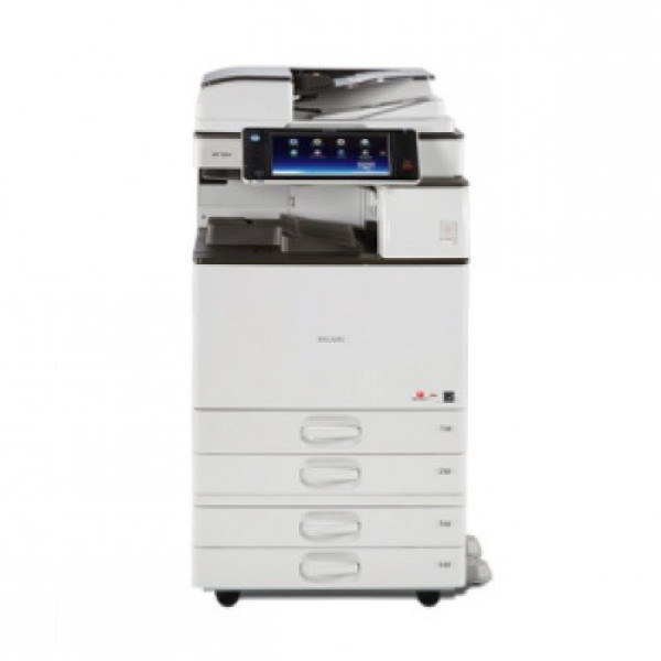 Ricoh Aficio MP 4054SP multifunction copier displayed at Unix Network computer shop in Jashore, Bangladesh