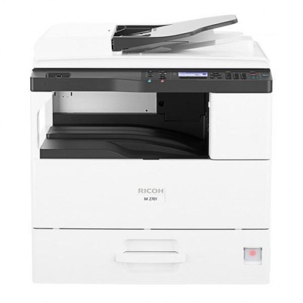 RICOH M 2701 Black and White Multifunctional Photocopier displayed at Unix Network in Jashore, Bangladesh
