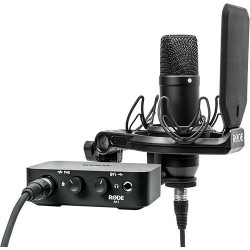 Rode Complete Studio Kit with AI1 Audio Interface NT1 Microphone SMR Shockmount and Cables