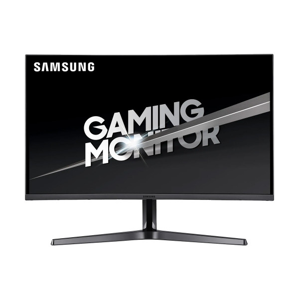 Samsung 27 Inch JG50 WQHD Curved Monitor showcasing its sleek design and immersive display