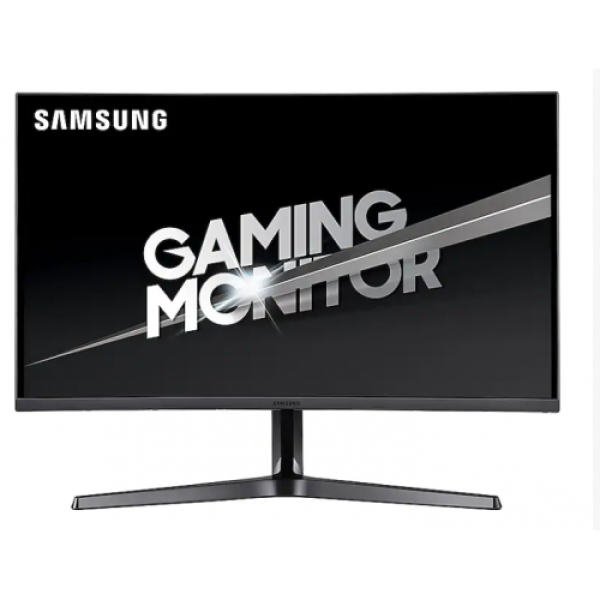 Samsung 27 Inch JG50 WQHD Curved Gaming Monitor showcasing its sleek design and vibrant display